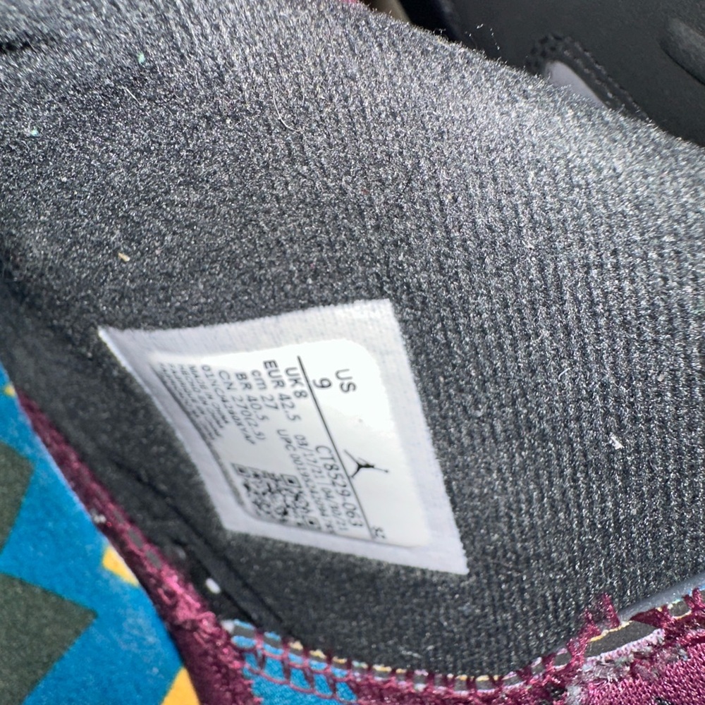Men’s Air Jordan 6 Retro GS 'Bordeaux'
Size 9. Classic Release . Good condition - Picture 4 of 13